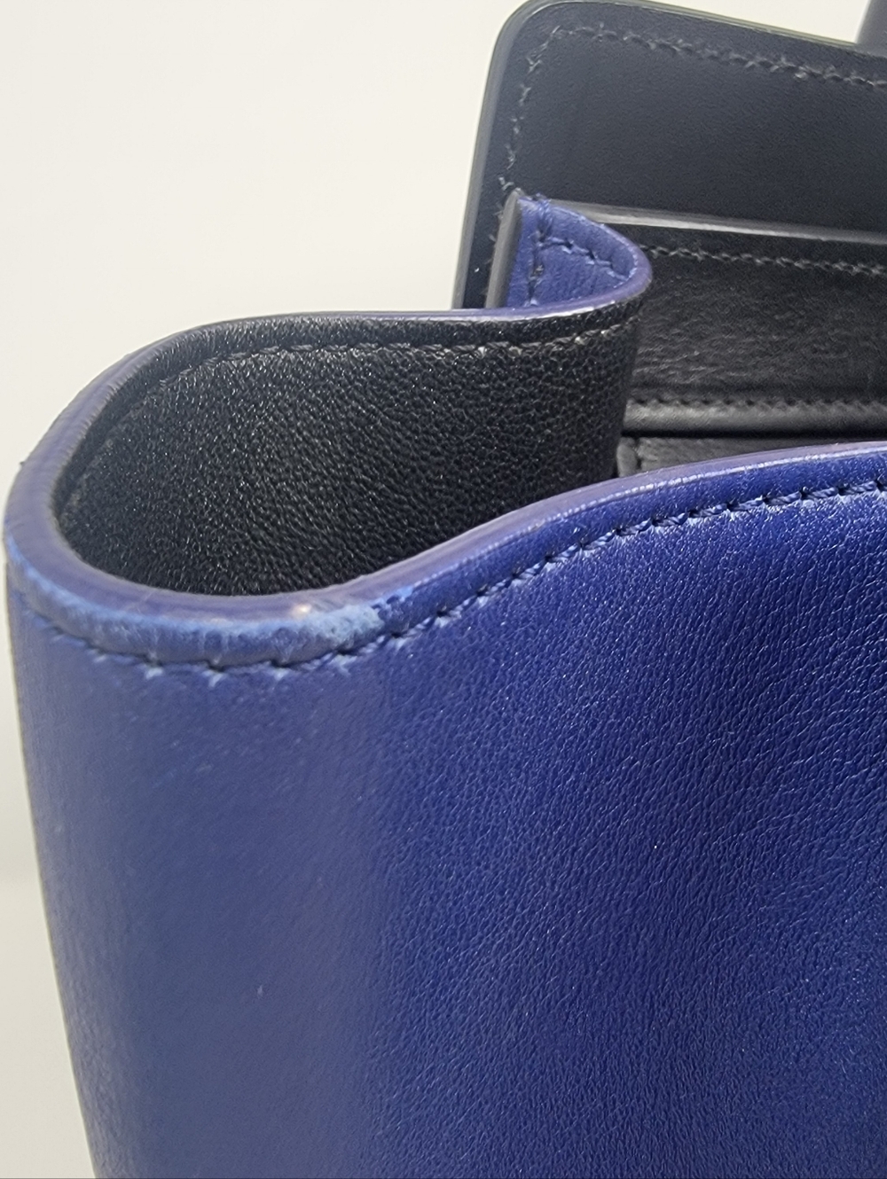 CELINE Micro Luggage Satchel Leather Calfskin Bag - Picture 6 of 13